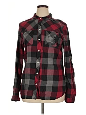 Harley Davidson Long Sleeve Button-Down Shirt (view 1)