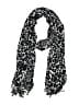 Collection 18 100% Rayon Animal Print Black Scarf One size - photo 1