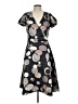 Zara Basic Print Gray Cocktail Dress Size L - photo 1