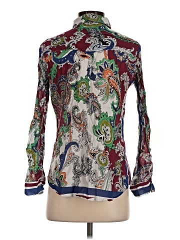 Magazine Long Sleeve Blouse (view 2)
