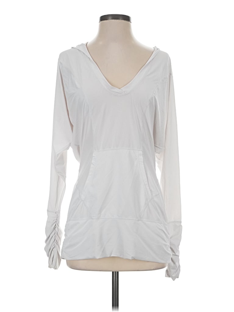 Pre-owned Zella Sweatshirt In White
