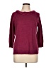 Coldwater Creek Burgundy Pullover Sweater Size L - photo 1