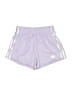 Adidas 100% Polyester Solid Purple Athletic Shorts Size 10 - 12 - photo 1