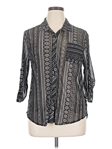 Eden & Olivia 3/4 Sleeve Blouse (view 1)