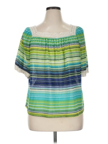 Hannah Short Sleeve Blouse (view 1)