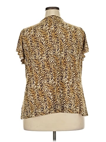 Jaclyn Smith Short Sleeve Blouse (view 2)