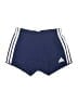 Adidas 100% Polyester Blue Athletic Shorts Size 16 - photo 1