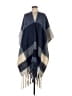 Coco + Carmen 100% Acrylic Blue Wrap One size - photo 1