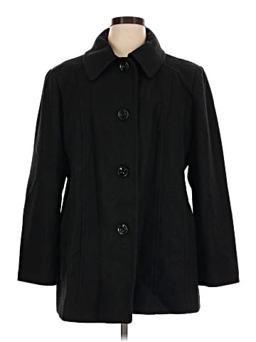 London Fog Wool Coat (view 1)