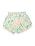Athleta Print Green Athletic Shorts Size 7 - 8 - photo 2