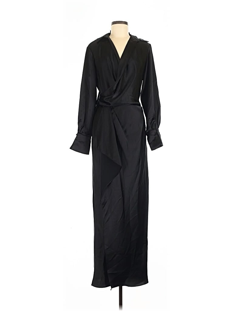 Pre-owned Xscape Casual Dress In Black