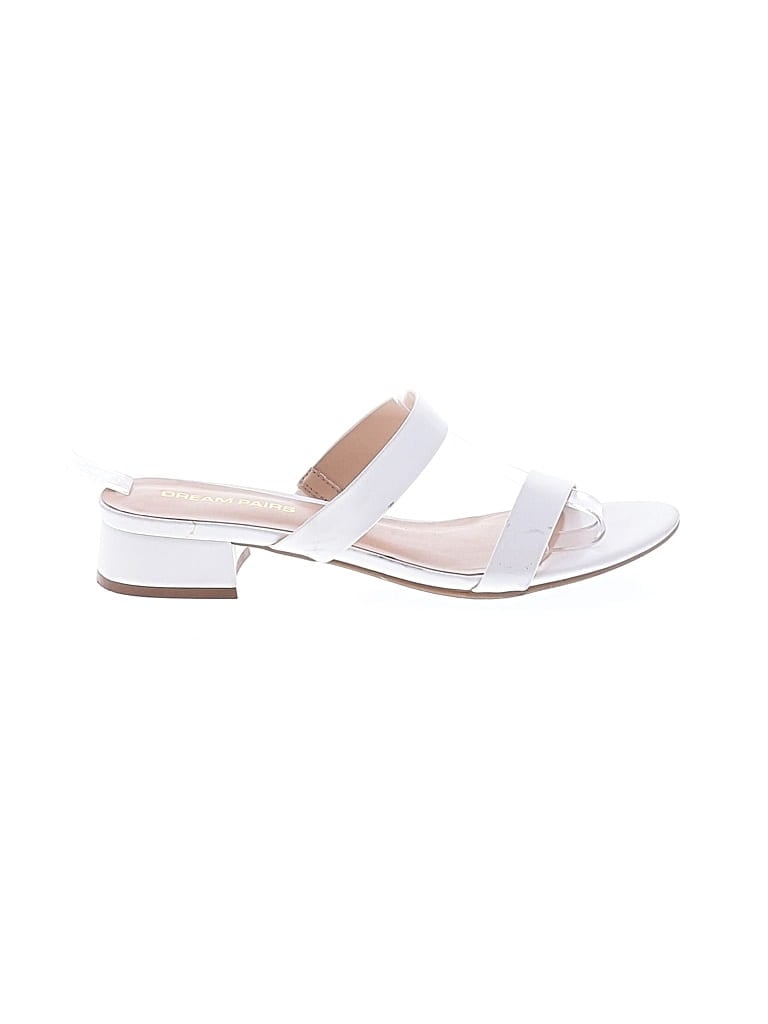 Pre-owned Dream Pairs Sandals In White