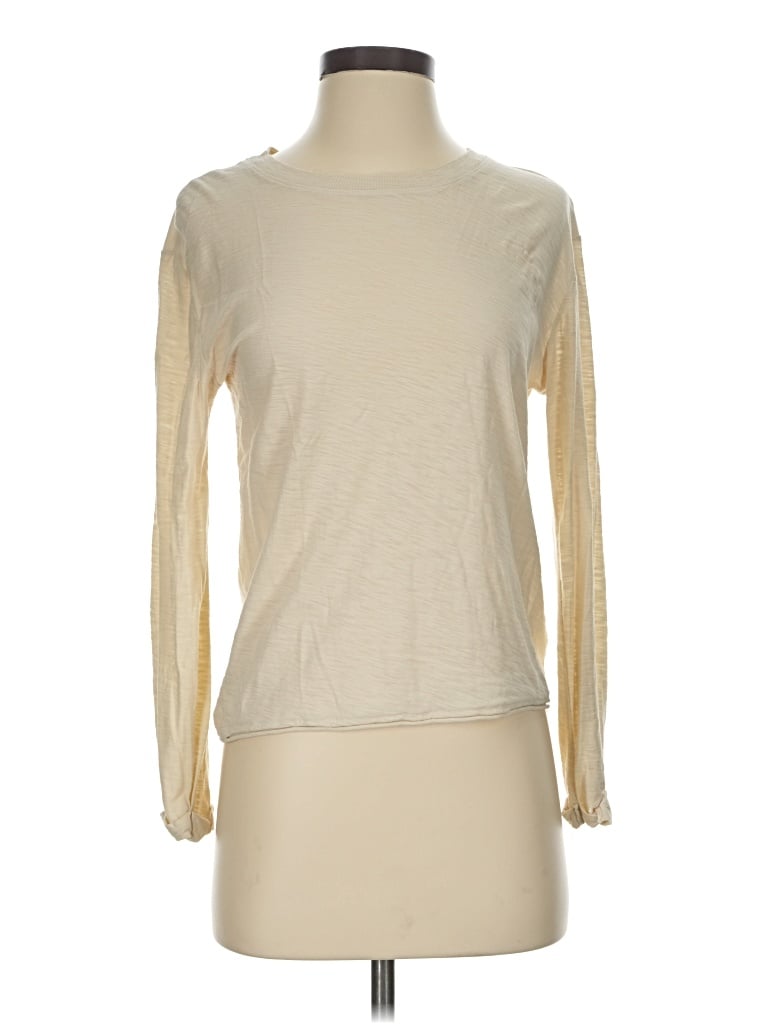 Pre-owned Nation Ltd Long Sleeve T-shirt In Ivory