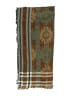 Unbranded Plaid Green Scarf One size - photo 2