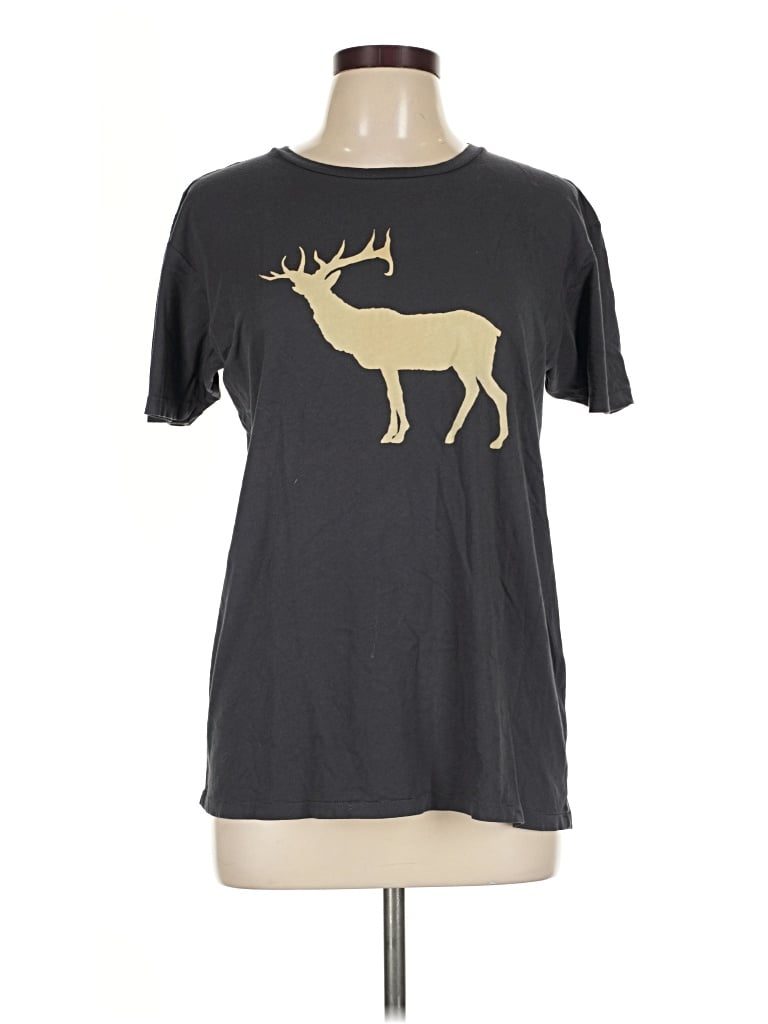Pre-owned Alternative Earth Short Sleeve T-shirt In Gray