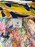 Robert Graham Tropical Yellow Short Sleeve Button-Down Shirt Size S - photo 8