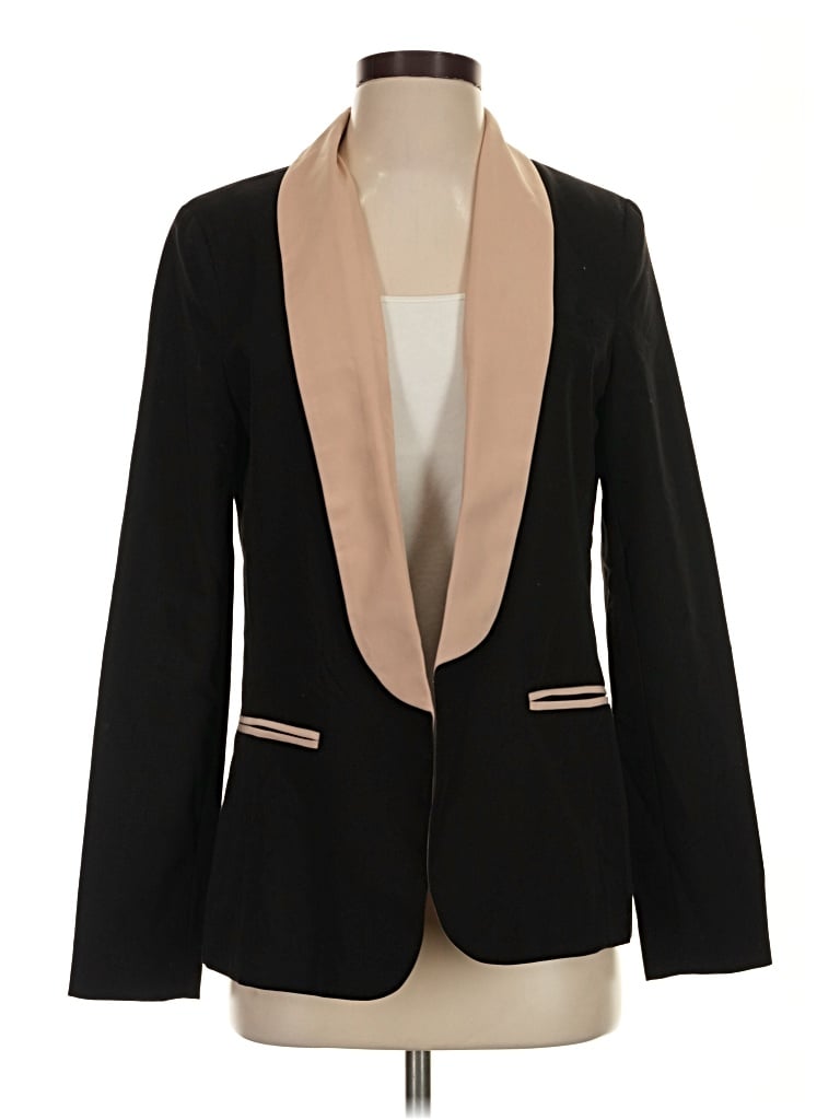Pre-owned Xxi Blazer Jacket In Black