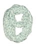 Unbranded Print White Teal Scarf One size - photo 1