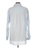 J. McLaughlin 100% Linen Blue Long Sleeve Button-Down Shirt Size L - photo 2