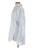 J. McLaughlin 100% Linen Blue Long Sleeve Button-Down Shirt Size L - photo 5
