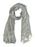 Simonetta 100% Cotton Gray Scarf One size - photo 1