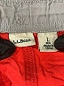 L.L.Bean 100% Nylon Solid Red Orange Athletic Shorts Size L - photo 3
