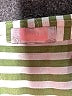 C+D+M Collection Stripes Green Short Sleeve Blouse Size M - photo 7