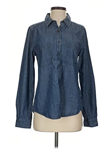 Eileen Fisher Long Sleeve Button-Down Shirt (view 1)