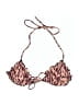 ViX Animal Print Brown Swimsuit Top Size S (estimated) - photo 1