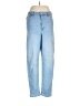 Divided by H&M Solid Blue Jeans Size 10 - photo 1