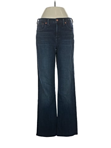 Madewell Kick Out Full-Length Jeans in Kingston Wash (view 1)