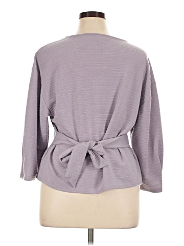 Simply Vera Vera Wang 3/4 Sleeve Top (view 2)