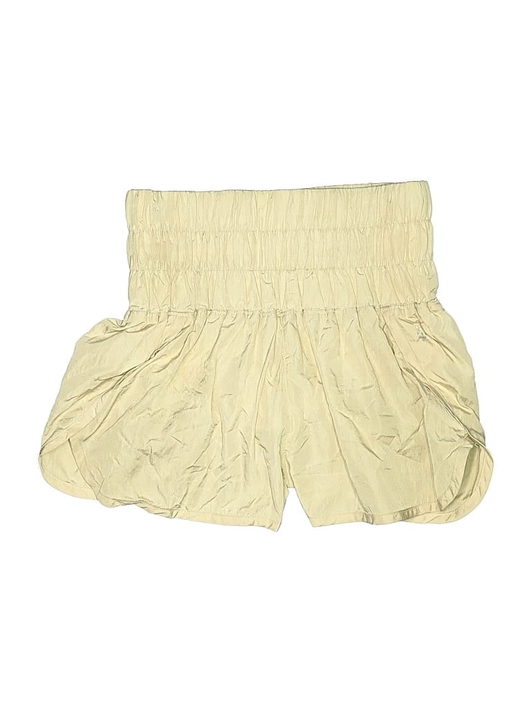 Pre-owned Fp Movement Shorts In Yellow