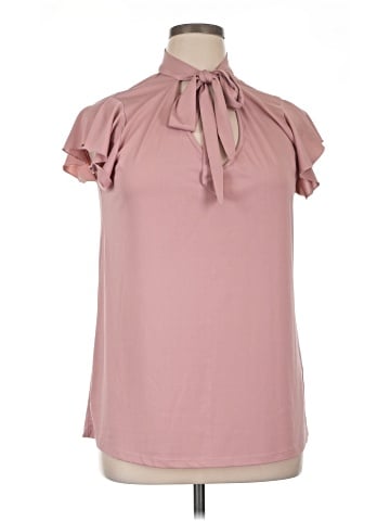 Lavish Short Sleeve Blouse (view 1)