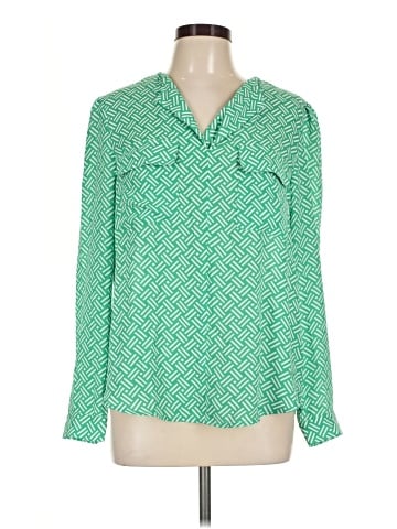 Jones New York Signature Long Sleeve Blouse (view 1)