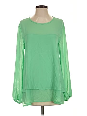2 Hearts Long Sleeve Blouse (view 1)