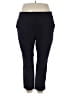 Simply Vera Vera Wang Solid Black Active Pants Size 2X - photo 1