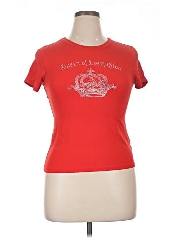 Charlotte Russe Short Sleeve T-Shirt (view 1)