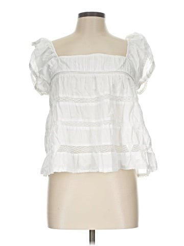 Abercrombie & Fitch Short Sleeve Blouse (view 1)