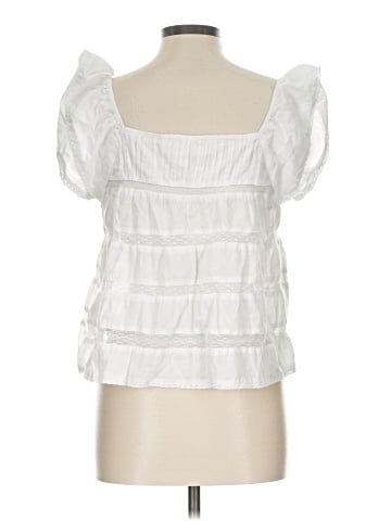 Abercrombie & Fitch Short Sleeve Blouse (view 2)