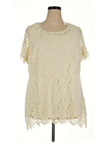 Isaac Mizrahi LIVE! Short Sleeve Blouse (view 1)