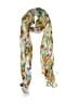 Raj 100% Rayon Ivory Scarf One size - photo 1