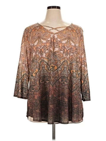 Ruby Rd. 3/4 Sleeve Blouse (view 1)