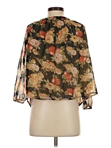 Miss Me 3/4 Sleeve Blouse (view 2)