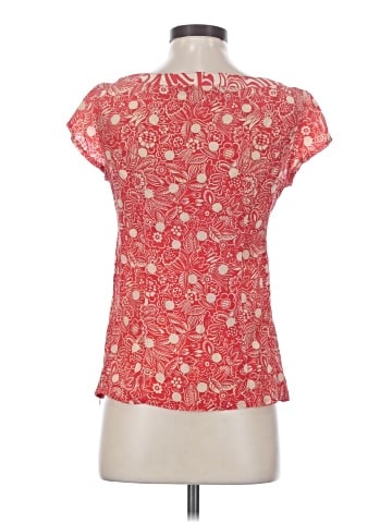 Nanette Lepore Short Sleeve Silk Top (view 2)
