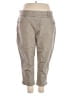 Terra & Sky Solid Tan Khakis Size 3X - photo 1