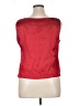 Perceptions 100% Polyester Red Sleeveless Top Size 16 - photo 2