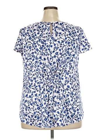 Tahari by ASL Short Sleeve Blouse (view 2)
