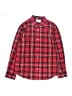 Old Navy Plaid Red Long Sleeve Button-Down Shirt Size 14 - 16 - photo 1