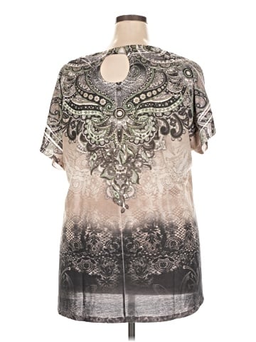 Avenue Short Sleeve Blouse (view 2)